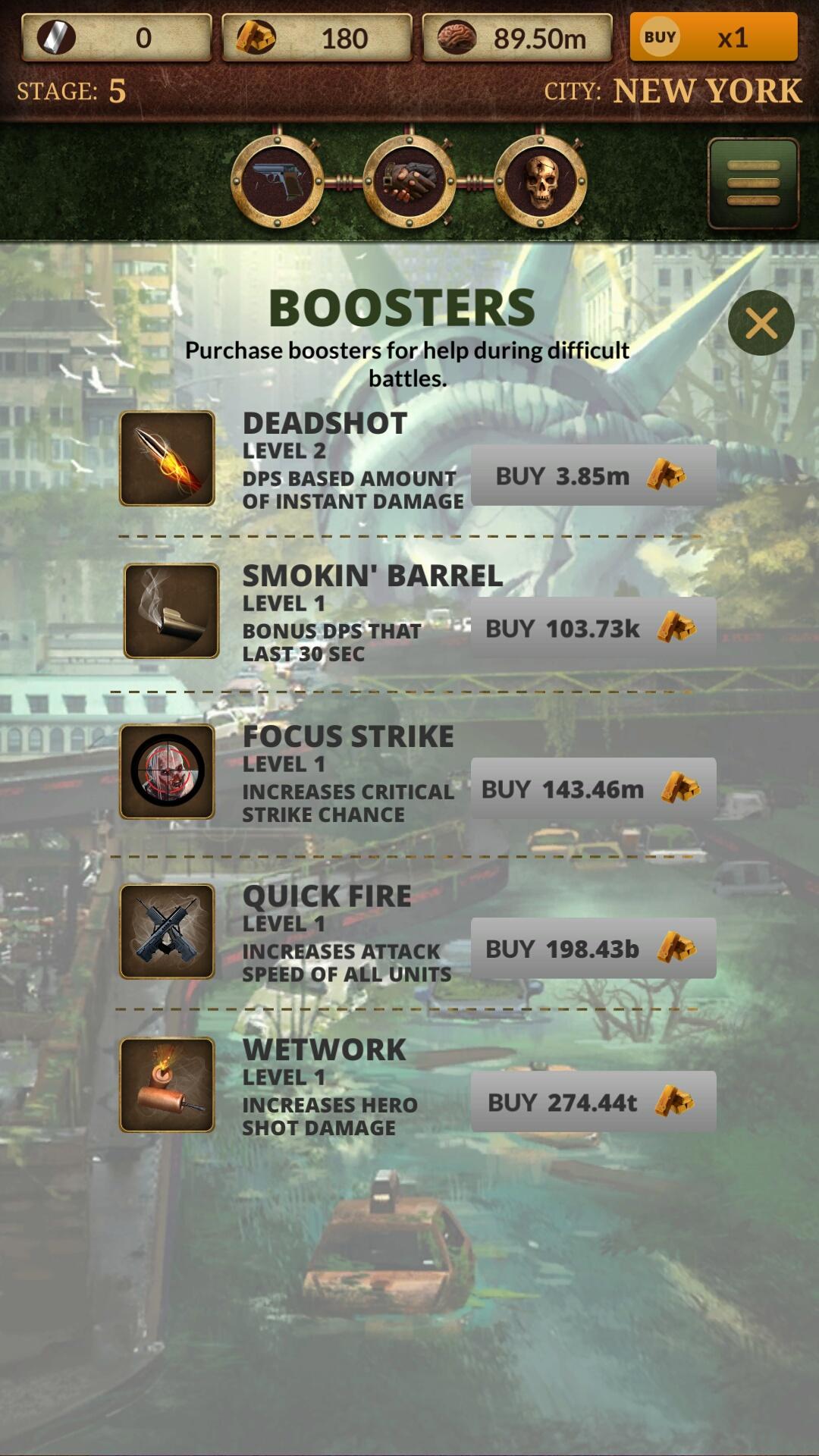 Boosters